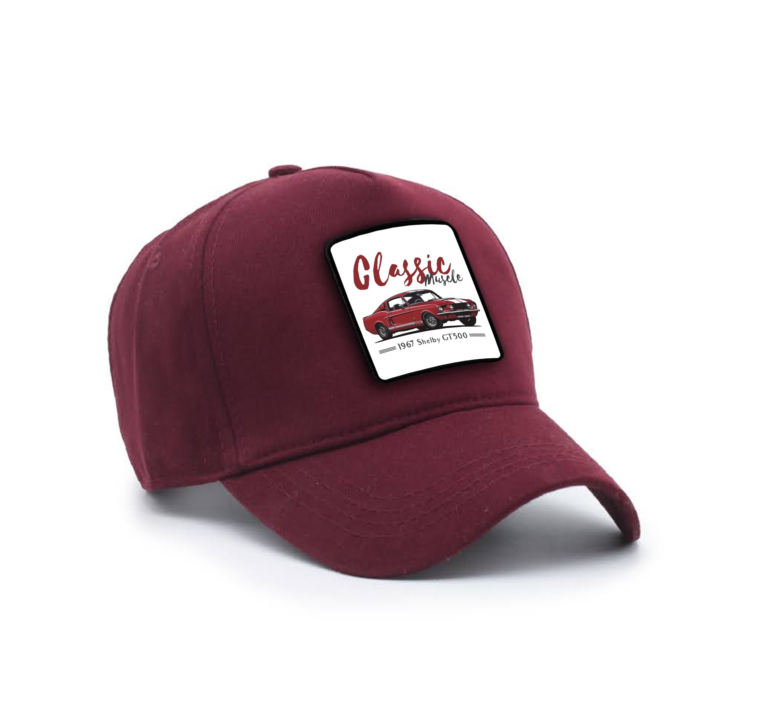 Classic Burgundy Cap "1967 Shelby"