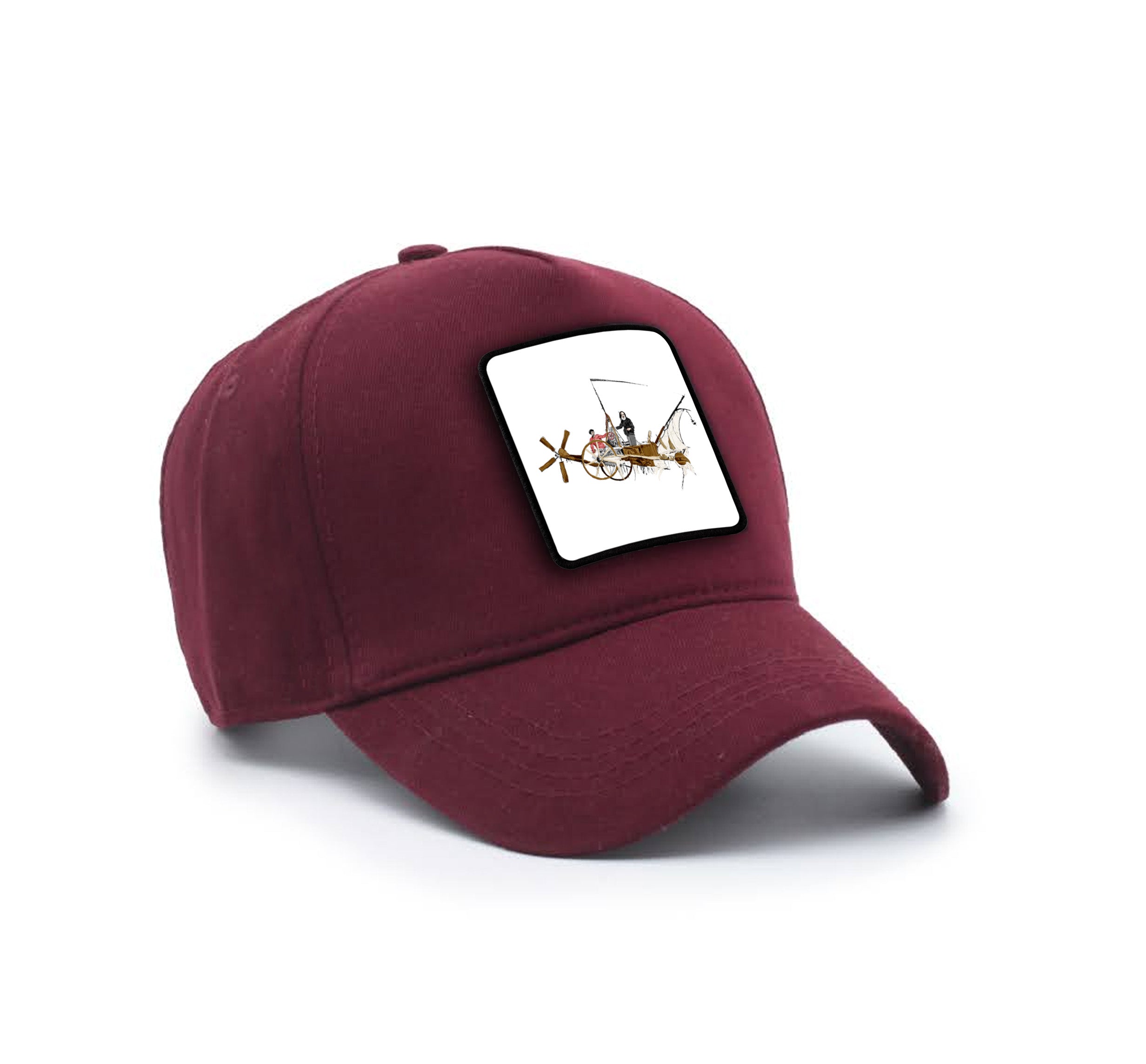 Classic Burgundy Cap "შერეკილები"