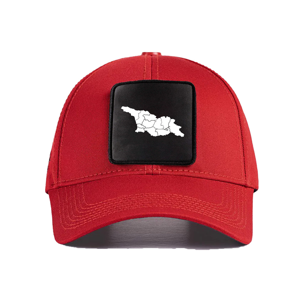 BlackBork Six Red Cap "საქართველოს რუქა"