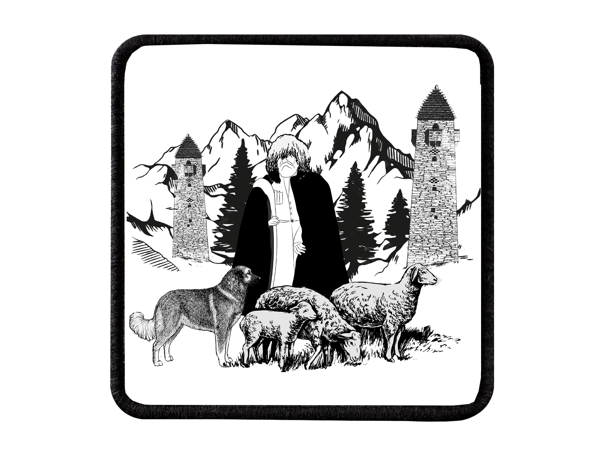 "თუშ მეცხვარე" Logo