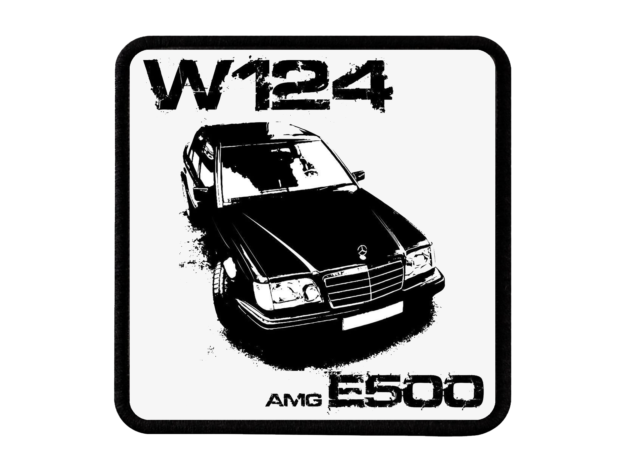 "W124 E500" Logo